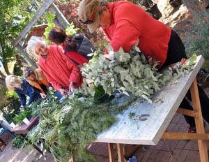 wreathmaking workshop